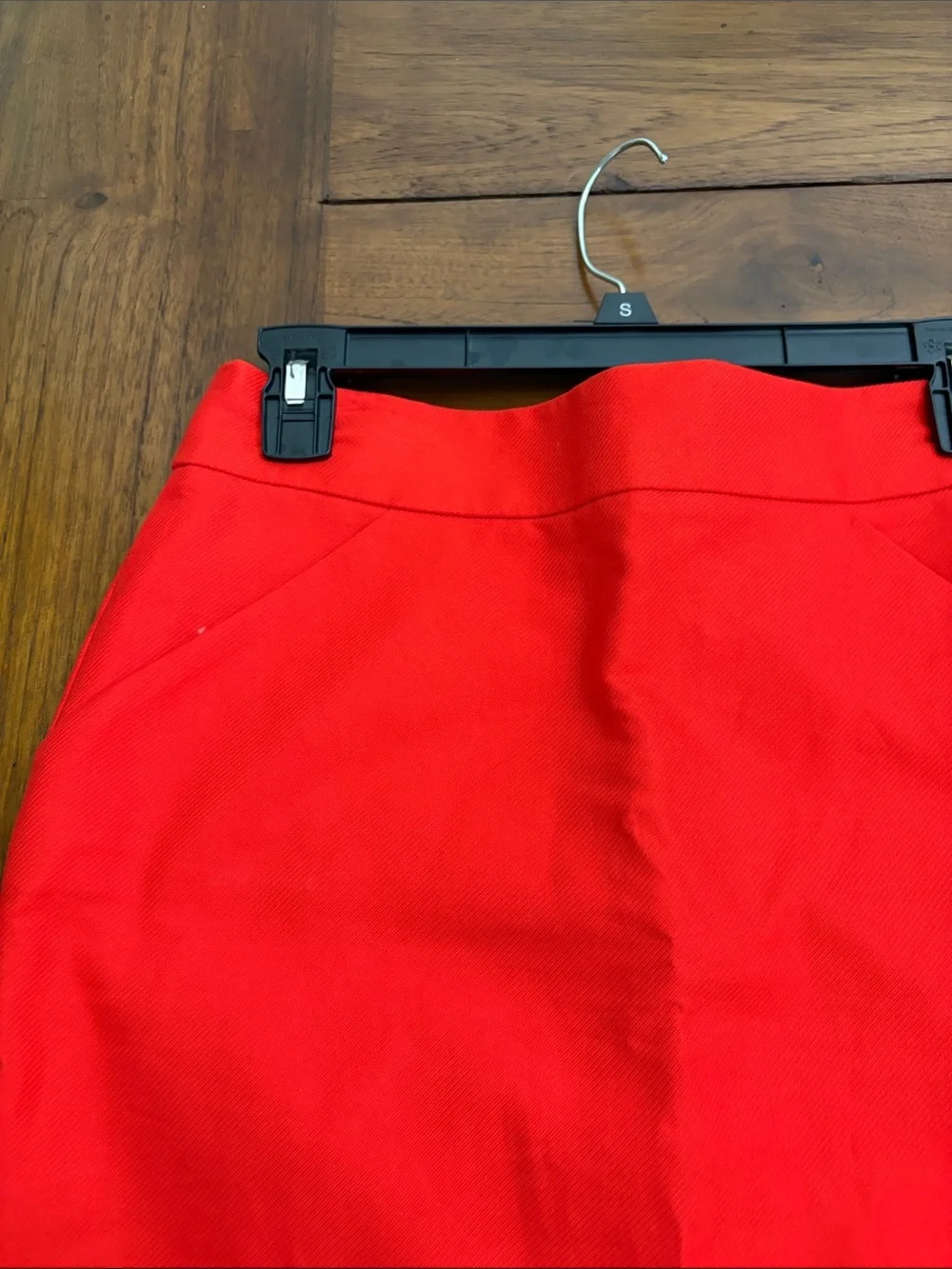 J. Crew Bright Red Pencil Skirt